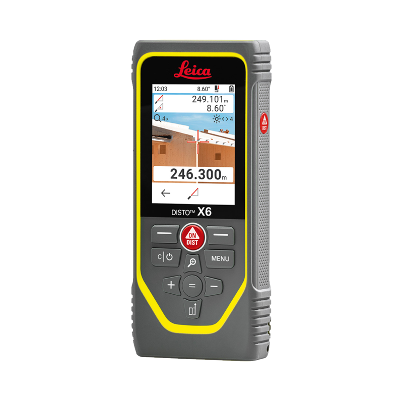 El Leica DISTO X6 es perfecto para situaciones exigentes en obras