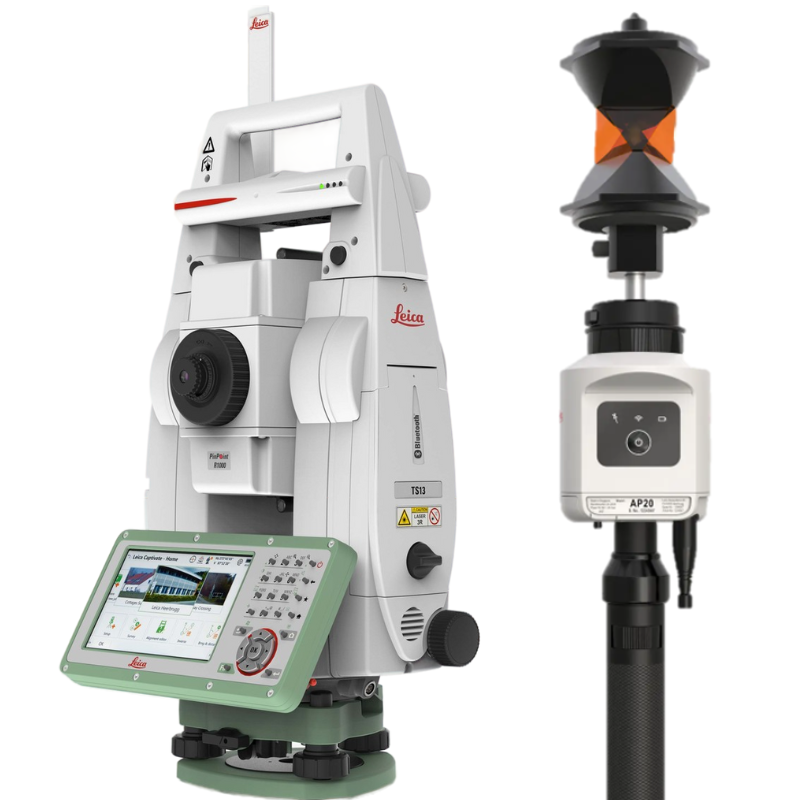 ET Leica TS13 con AP20