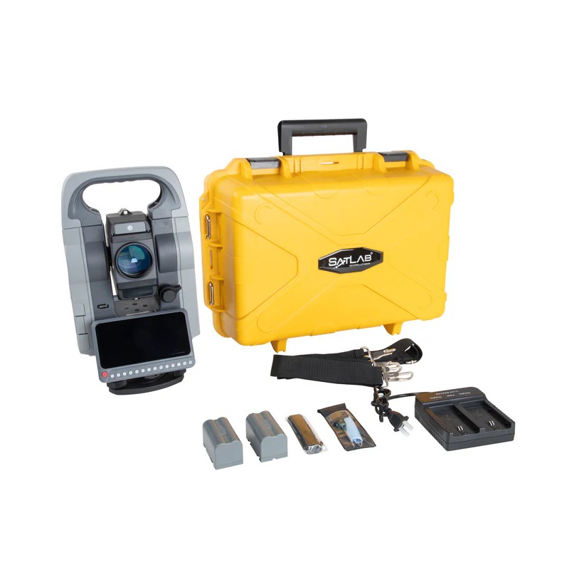 stación Total SatLab SLT12 con sistema Android para topografía precisa y eficiente
