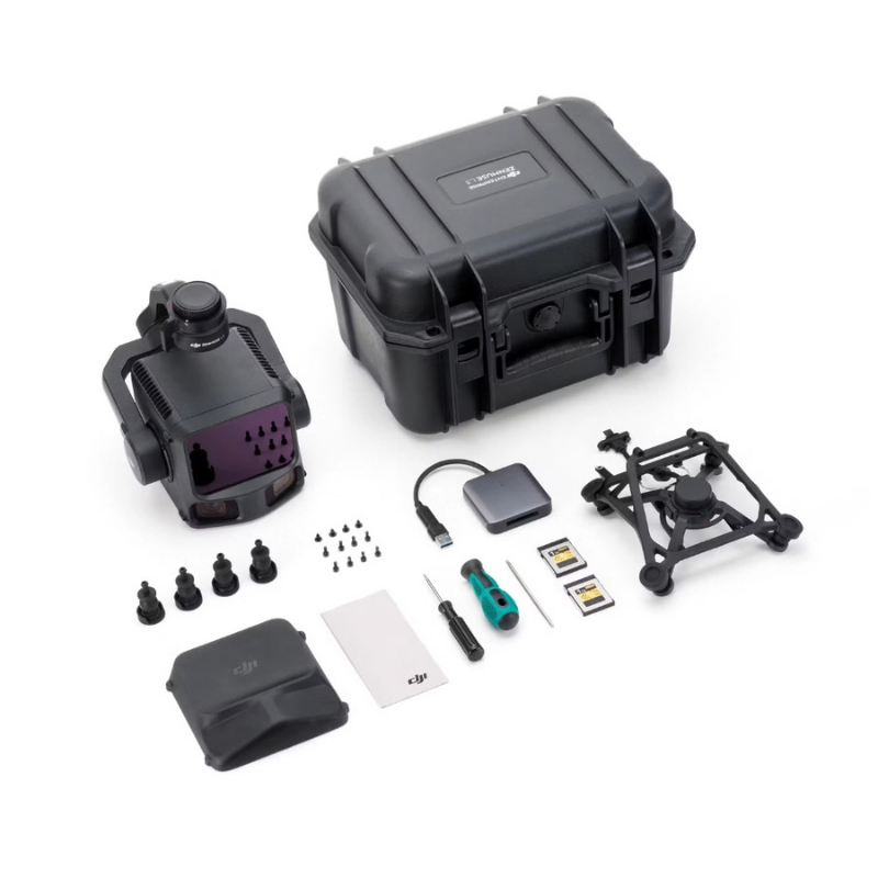 El Zenmuse L3 permite capturar grandes volúmenes de información 3D, incluso en zonas con vegetación, para proyectos de topografía, infraestructura, minería, mapeo, etc